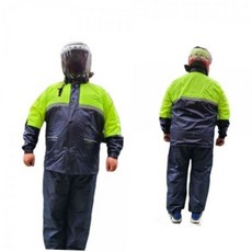 빅사이즈 안전 반사 다용도 우의 상하세트 형광 6xl 작업용우의 상하우의 대형비옷