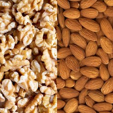 파란푸드 햇 호두 400g+볶음아몬드500g 견과류, 1개, 900g