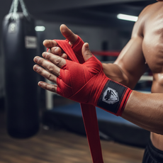 복싱 핸드랩 권투 붕대 격투기 손목 보호대 빨간색 스트랩 운동 헬스장 트레이닝, 1개, SN.손목스트랩2p 화이트