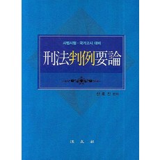 형법판례요론:사법시험 국가고시 대비, 법문사