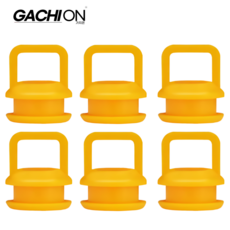 15823112 19152621 15276979 링키지 고무 밴드 그로멧 클립 슬리브 시프트 케이블 부싱 쉐보레 실버라도 올랜도 캐딜락 에스컬레이드 오펠 인시그니아 호환 가치온, 6개, 옐로우