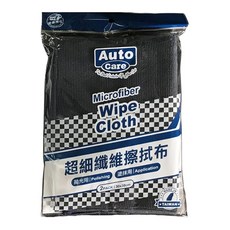 AutoCare 下蠟布 吸水布 擦拭布 拋光布 洗車工具, 1個, 超細纖維擦拭布, 黑色