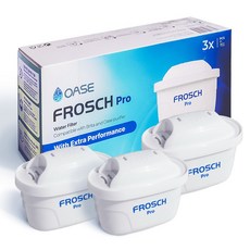 오아세 프로쉬 프로 필터(브리타 정수기 막스트라 필터 호환), 3개