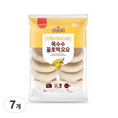 삼립 옥수수 미니 꿀호떡 요요 8입, 192g, 7개