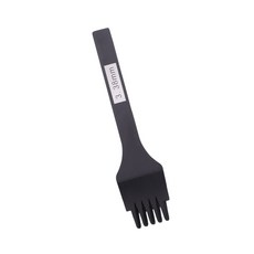 가죽 구멍 펀치 도구 가죽 펀치 피어싱 가죽 공예용 구멍 펀치 2/4/5/6/10 톱니 스티칭 끌, 치아 5개