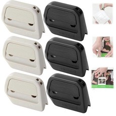 슬라이스 박스 커터 리트랙터블 세트 - 미니 세라믹 박스 커터 6개 90° 홈이 있는 날카로운 보드 커터 안전한 패키지 열기를 위한 귀여운 박스 오프너 커터, 슬라이스 박스 커터 리트랙터블 세트 - 미니 세라믹 6