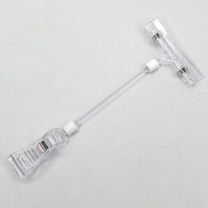 파티용품 메모 스탠드 투명 클립꽂이