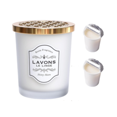 라봉 실내 방향제 샤이니 문 플로럴 그린 룸 프래그런스 본품 1 리필 2 세트, 샤이니문, 3개, 150g