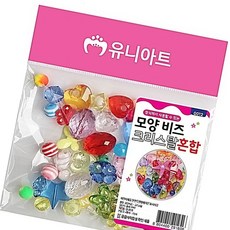 엔케이디 초등학생교구 모양비즈 크리스탈 혼합