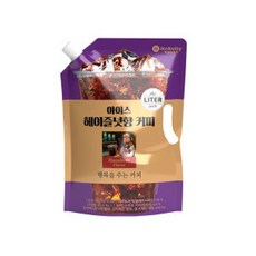 맥널티 헤이즐넛향 커피 대용량, 1L, 2개