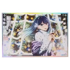 최애의아이홀로그램카드 호시노 아이 루비 아쿠아 스페셜에디션 수집용 장난감 굿즈 카드, E, 1개