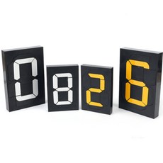 다용도 회전식 멀티 넘버링 중형 디스플레이번호, N9 - 노랑