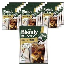 AGF Blendy 稀釋用濃縮咖啡, 12袋, 6入, 18g