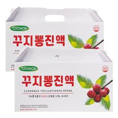 토토원 강원식품 꾸지뽕진액 80mL 30포 X 2박스 (할인중), 60개