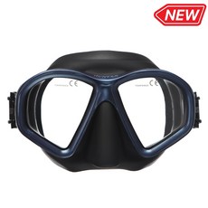 IST HUNTER 防霧鏡片款 自由潛水面鏡 可搭配同色系呼吸管 自由潛水最佳選擇 MP203-AF, 金屬藍框 (防霧鏡片款),面鏡(附面鏡盒)