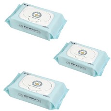 Puku 超純水柔濕巾 80抽 3入, 3, 590g ±10%