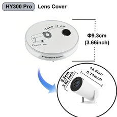HY300PRO 프로젝터 렌즈 보호 커버 Magcubic 용 먼지 장치 hy300plus, 02 HY300Pro cover