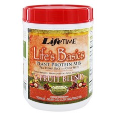 LifeTIME Basics 植物蛋白 5 種水果混合物, 1個, 586.5克
