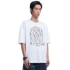 [노매뉴얼] S.N.A T-SHIRT - WHITE