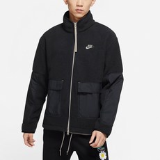 [빠른배송] 정품 나이키 NSW 스포츠 에센셜 쉐르파 플리스 자켓