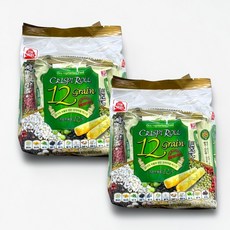 영양만점 건강간식 크리스피롤 12곡 곡물과자 간식, 190g, 2개
