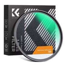케이앤에프컨셉 NANO C 블랙미스트 SHIMMER 1 렌즈필터 67mm, 1개