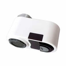 蝴蝶衛浴 免觸摸感應式出水裝置 MINI感應節水器 感應式出水頭 廚房水槽水龍頭 充電式, 1個, 感應器+贈充電線x1