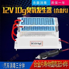 【臺灣優選】12V 車載10g臭氧髮生器汽車消毒 殺菌臭氧除煙異味甲醛霧霾pm2.5, 1個, 110v家用10g臭氧發生器