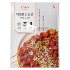 테오푸드 맛있게 매운 제천빨간오뎅, 390g, 6개