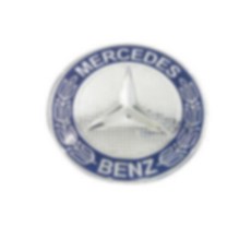 [주주파츠몰] 벤츠 스티커 부착형 휠캡 엠블럼 A B C E S CL GL 클래스 전차종 호환 용품, 오리지널 블루
