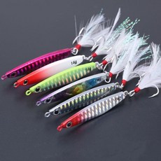 메탈지그 산천어 삼치 갈치 고등어 루어낚시 17g, 더블훅메탈지그17g, 더블훅메탈지그17g