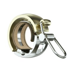 Knog Oi Luxe 銅製自行車鈴鐺，澳洲設計，BIKEfun 拜訪單車, 黃銅,Small 22.2mm, 1個