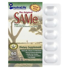 뉴트라라이프 The 오리지널 SAMe 400mg 장용 코팅 60정, 120g, 2개