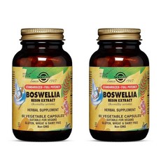 SOLGAR 乳香樹脂萃取素食膠囊, 60顆, 2罐