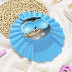 이헌 유아용 샴푸캡 아기샴푸모자, 3귀보호샴푸캡-핑크