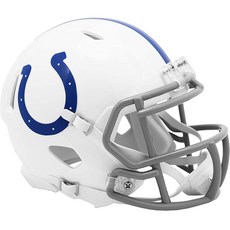Riddell 유니 성인 레볼루션 스피드 미니 헬멧 팀 색상 원 사이즈 미국, Indianapolis Colts, 1개