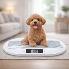 모노그릿 반려동물 강아지 고양이 체중계 펫저울, 1개