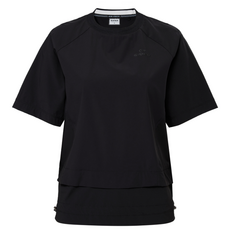 아이더 이월상품 여성 여름 쉐도우 가공(열반사) 냉감기능 등산 캐쥬얼 스포츠 반팔티 DWM25225 온더락 쉐도우 β 레이어드 우븐 반팔 라운드 티셔츠 Z1