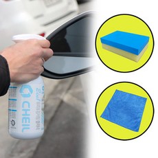 제일 2in1 유리＆김서림 클리너 500ml 세트, 1개