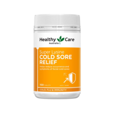 Healthy Care Super Lysine Cold Sore Relief 1000mg 100 Tablets, 100정, 1개