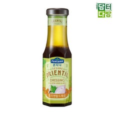 폰타나 오리엔탈 드레싱 270g X 3개, 1개