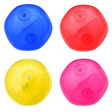 칼라비치볼 KC 투명 비치볼 만들기 꾸미기, 5.투명, 1개