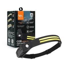 Ronever PA-3030-4 系列 感應式 COB 矽膠頭燈 (二燈條), 1個