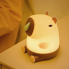 [밝기조절가능] 허니잼 콧물 카피바라 무드등 수유등 수면등 인테리어 조명