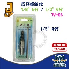 SAMURAI TOOL 反牙螺絲攻 螺絲取出器 攻牙退牙兩用
