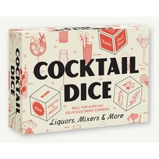 (영문도서) Cocktail Dice: Liquors Mixers and More Paperback, Chronicle Books, English, 9781797220123