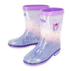 프레소 쿠로미 퍼플 PVC 장화 산리오장화