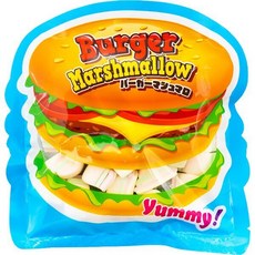 やおきん 야오킨 버거 마시멜로 60g, 1개