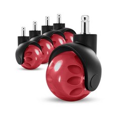 5개 세트 2인치 사무실 의자 저소음 바퀴 11 22mm 폴형 고하중 책상 Cadeira Silla Gamer de Escri, 11 mm 3