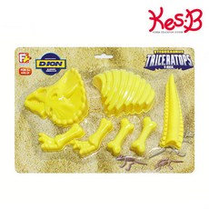 캐스B 네이처 공룡찍기 트리케라톱스 1534, 상세페이지 참조, 1개